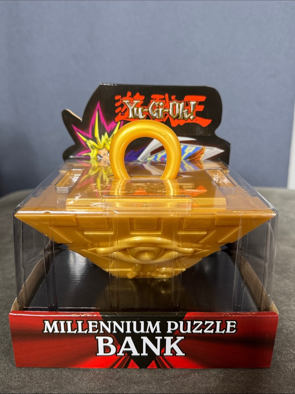 Yu-Gi-Oh! Millennium Puzzle Bank Oversized Collectible Coin Bank NEW